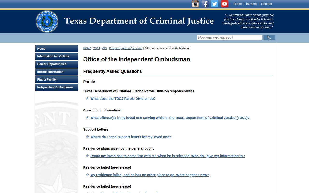 Kinney County release date lookup scheduled release source